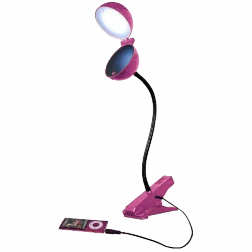 🆕Vibe V01 Pink Clip-On Light Book Music Speakers